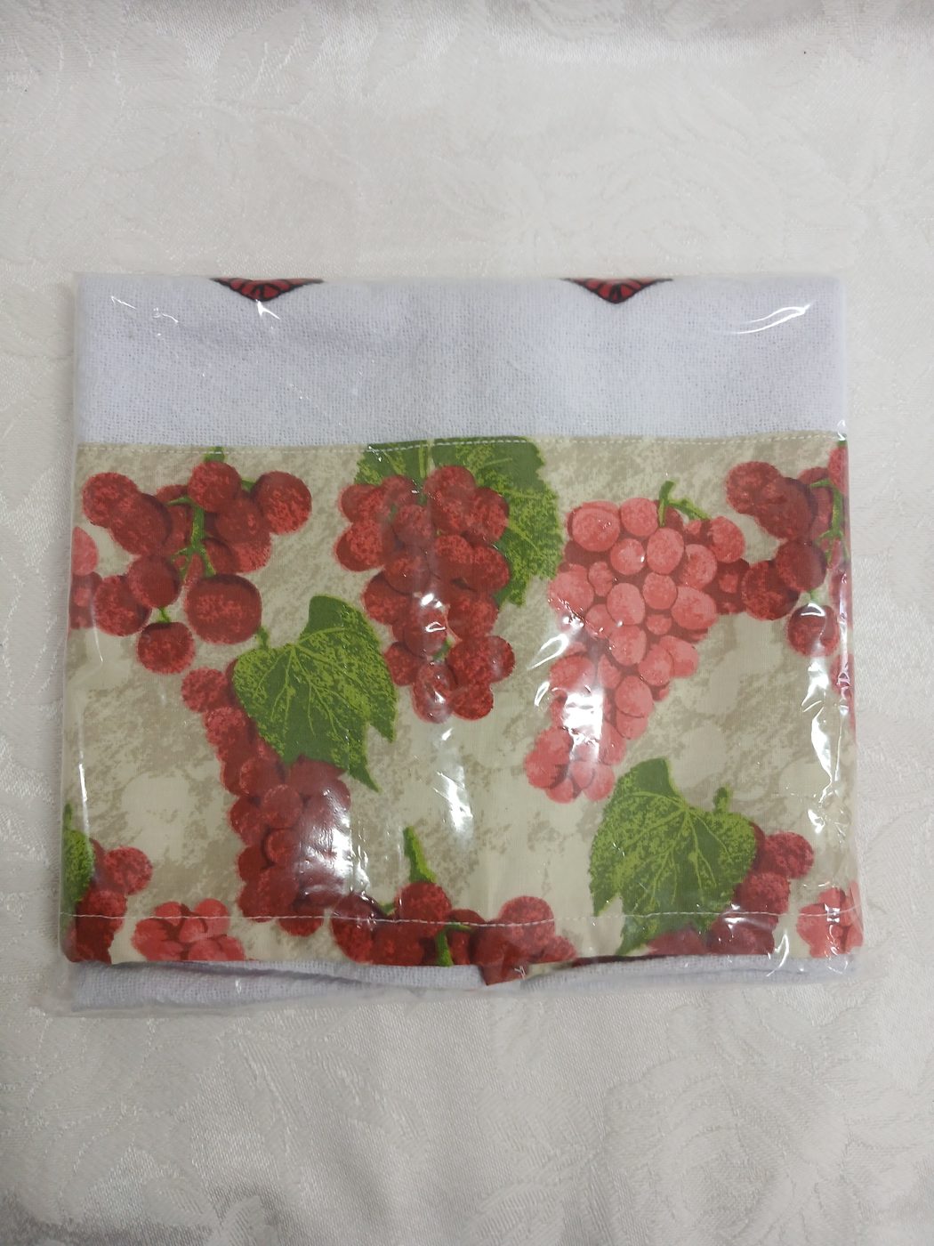 Pano de prato uvas