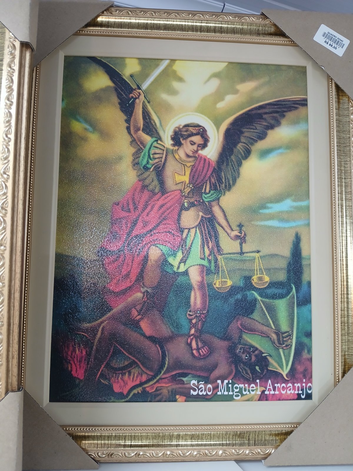 Quadro de São Miguel Arcanjo