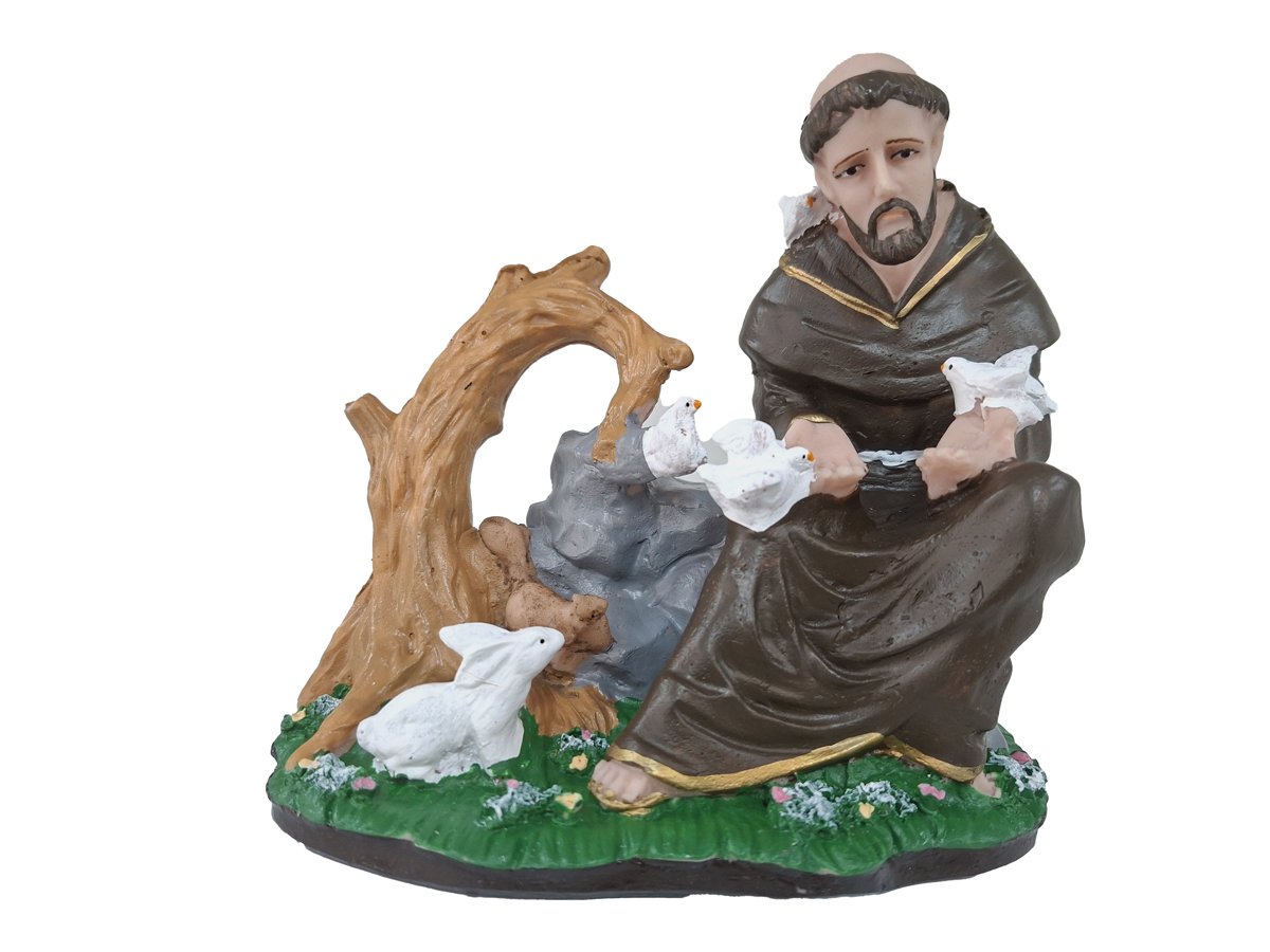 Imagem de São Francisco com animais