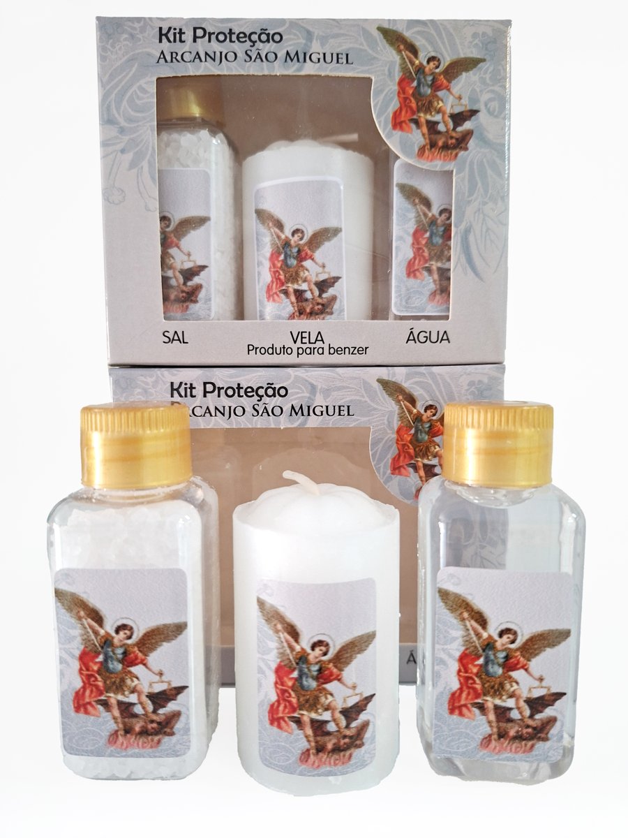 Kit Proteção Arcanjo São Miguel
