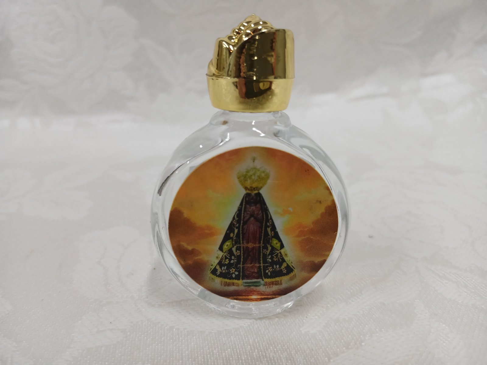Frasco de água benta Nossa Senhora Aparecida