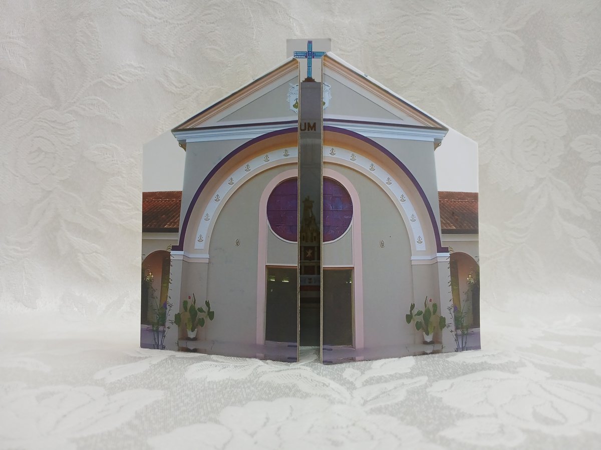 Maquete do Carmelo da Santa Face e Pio XII