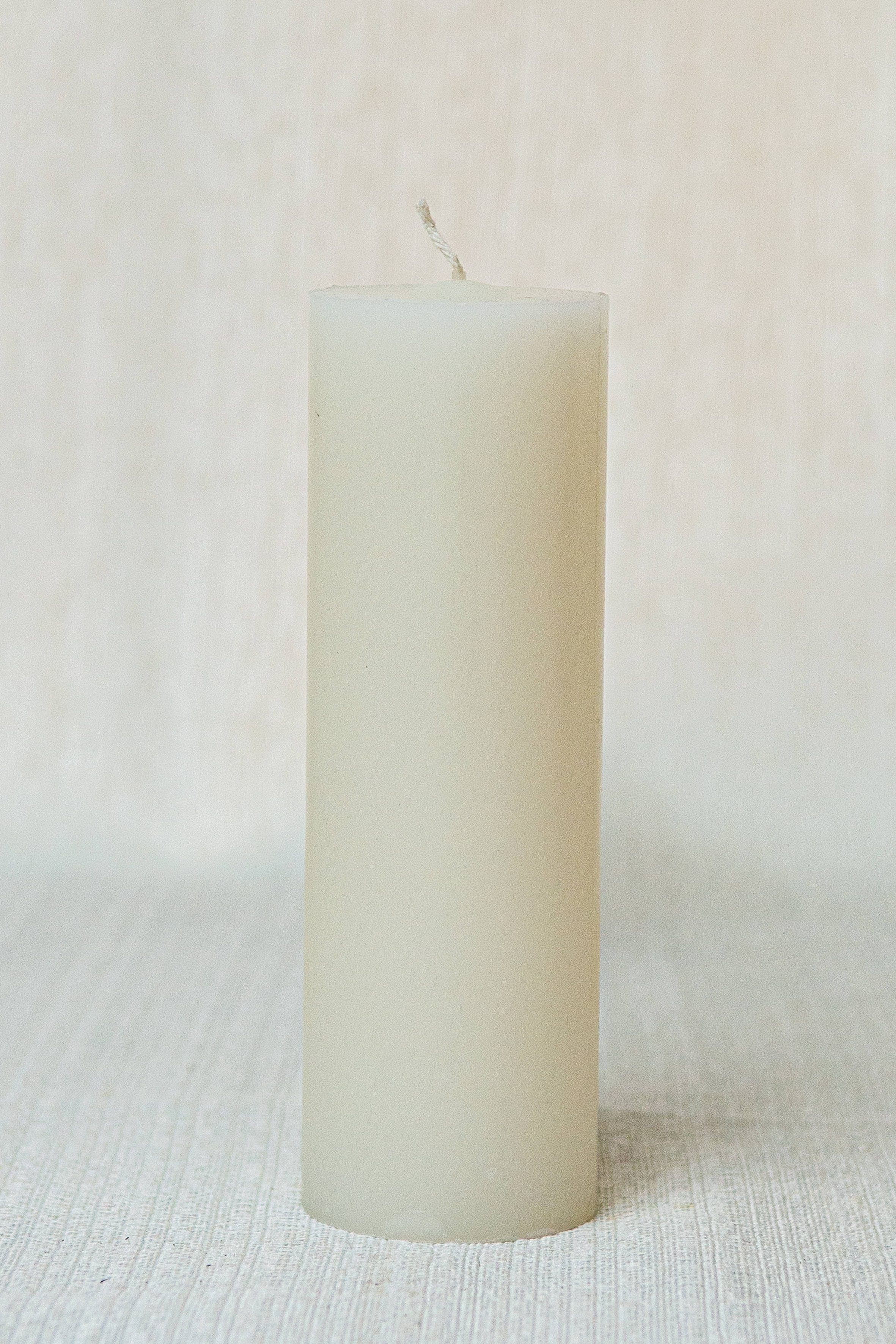 Vela branca grossa