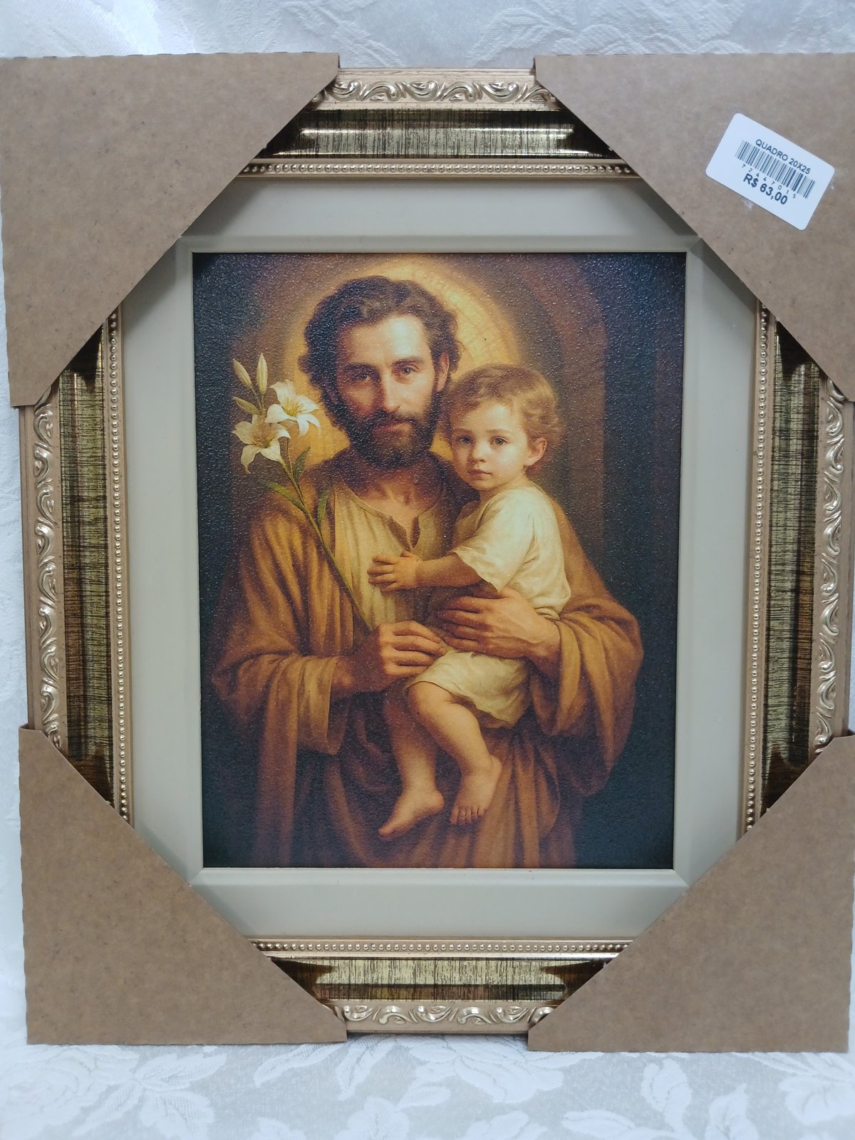 Quadro de São José com o Menino