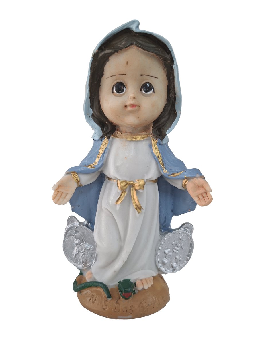 Imagem infantil de Nossa Senhora das Graças