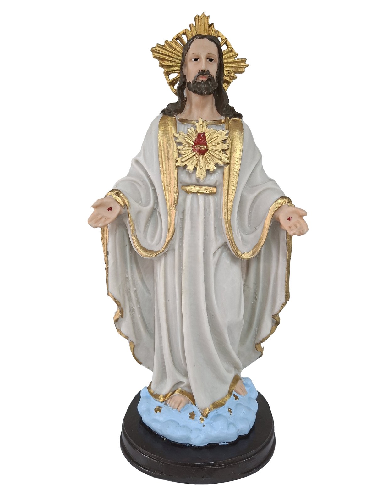 Imagem do Sagrado Coração de Jesus com raios