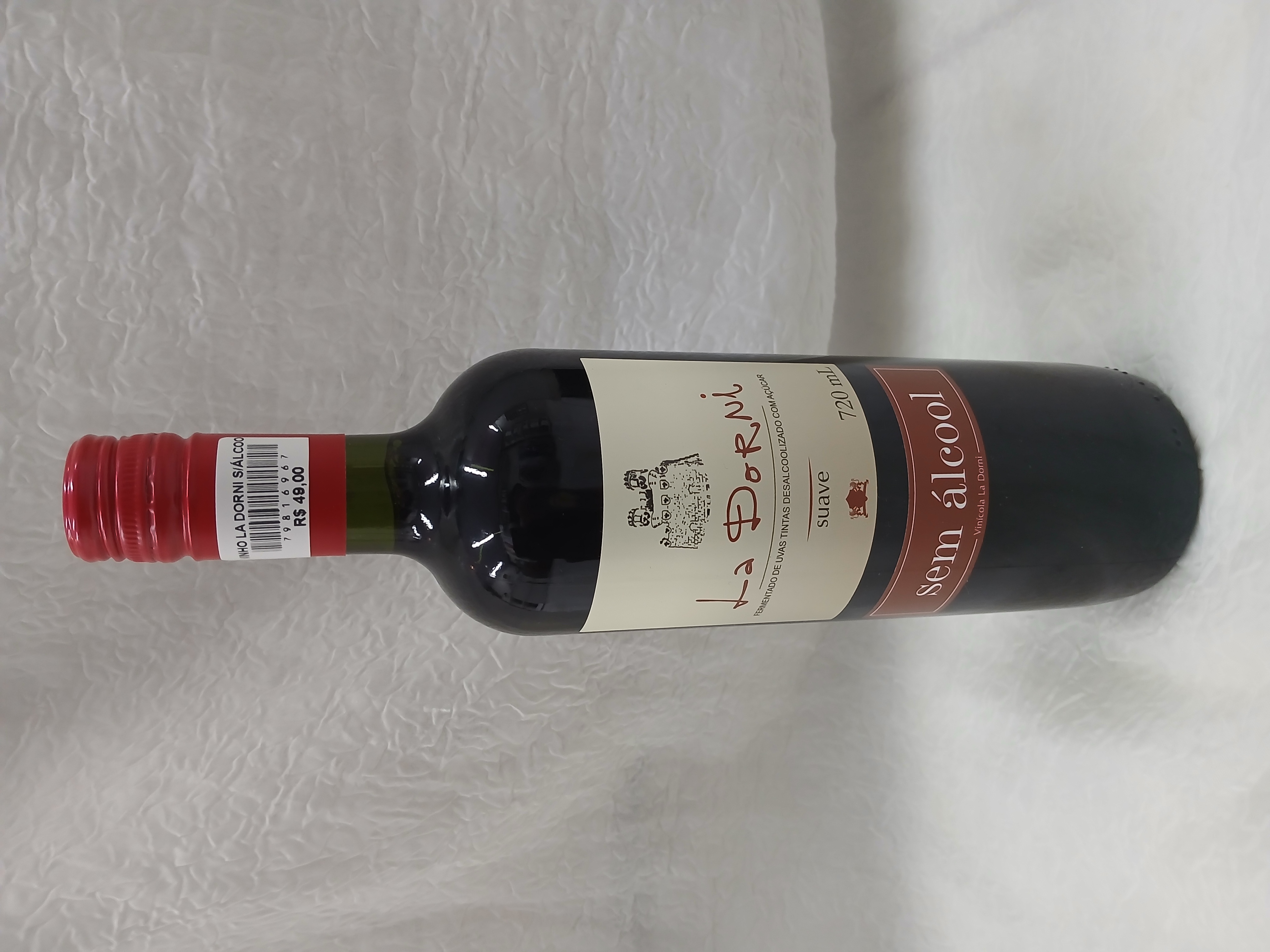 Vinho de missa sem álcool La Dorni 750 ml