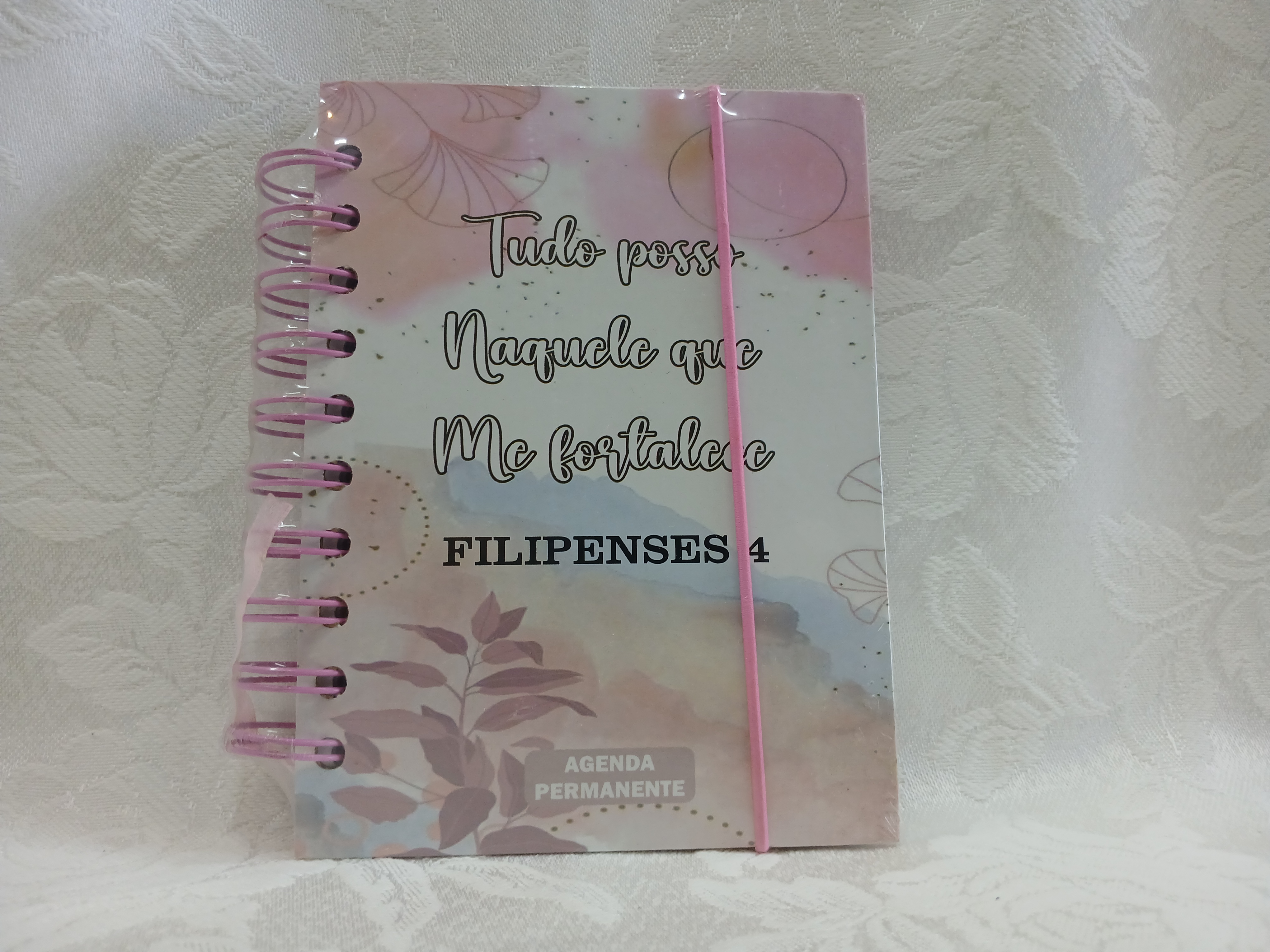 Agenda permanente "Tudo posso naquele que me fortalece"