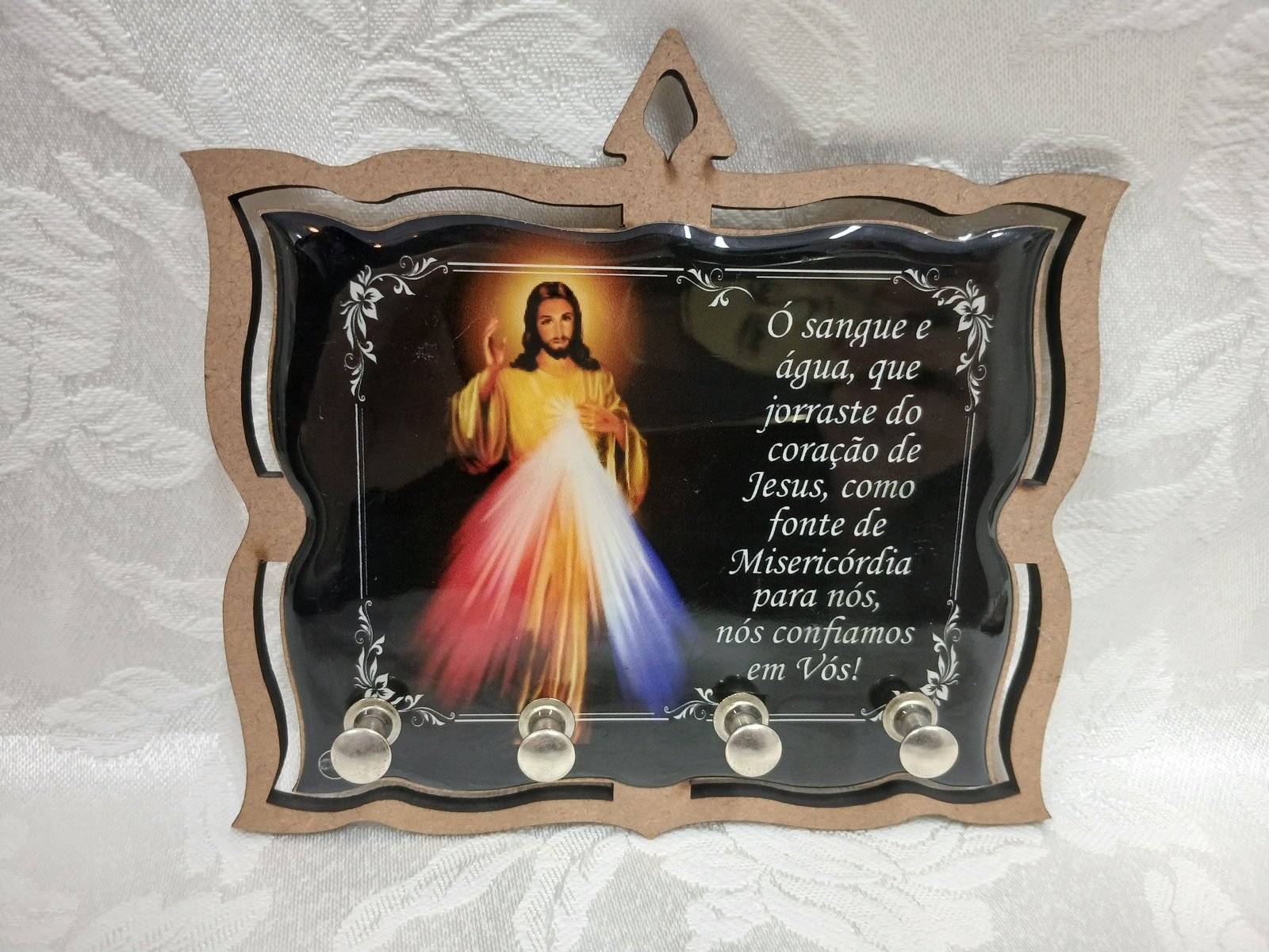 Porta-chaves Jesus Misericordioso