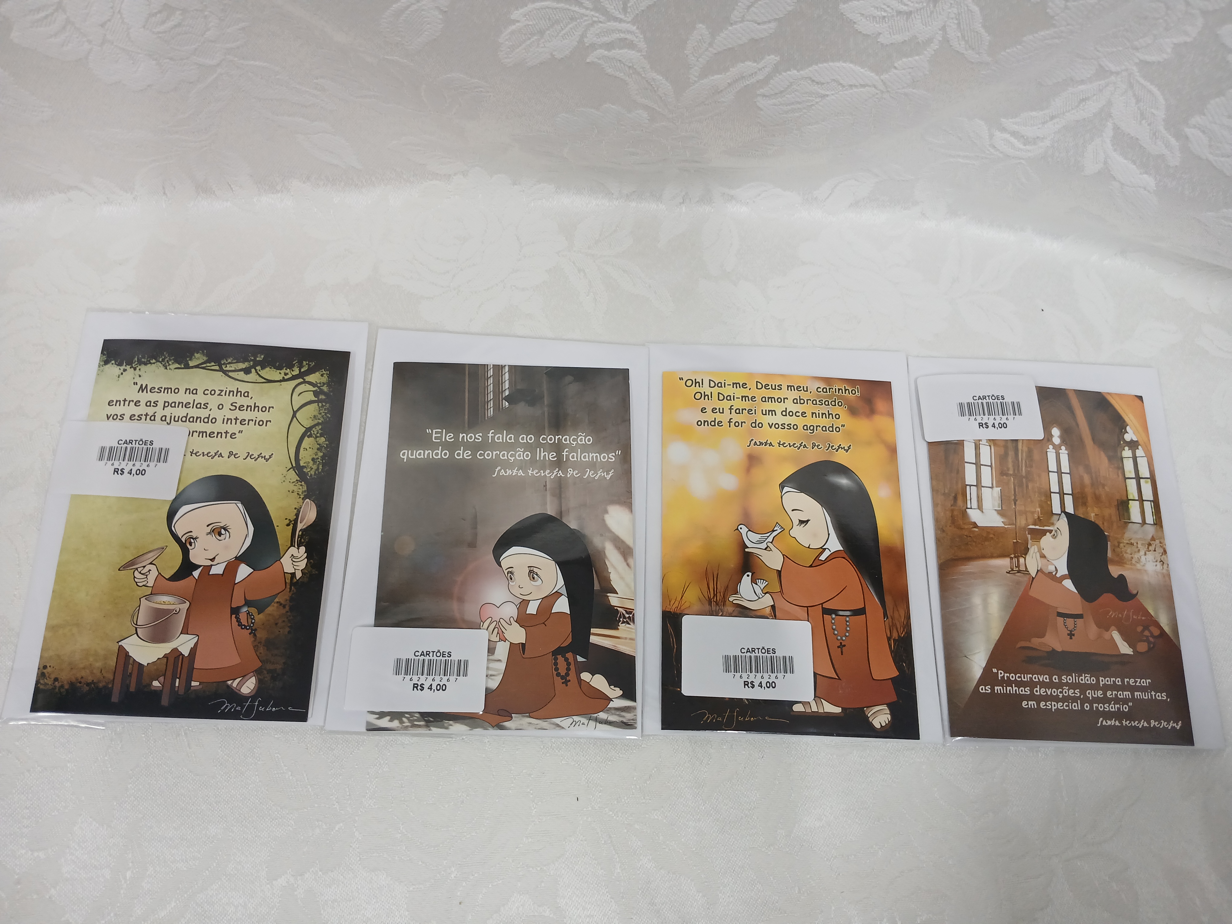 Cartões Madre Carminha (conjunto 2)