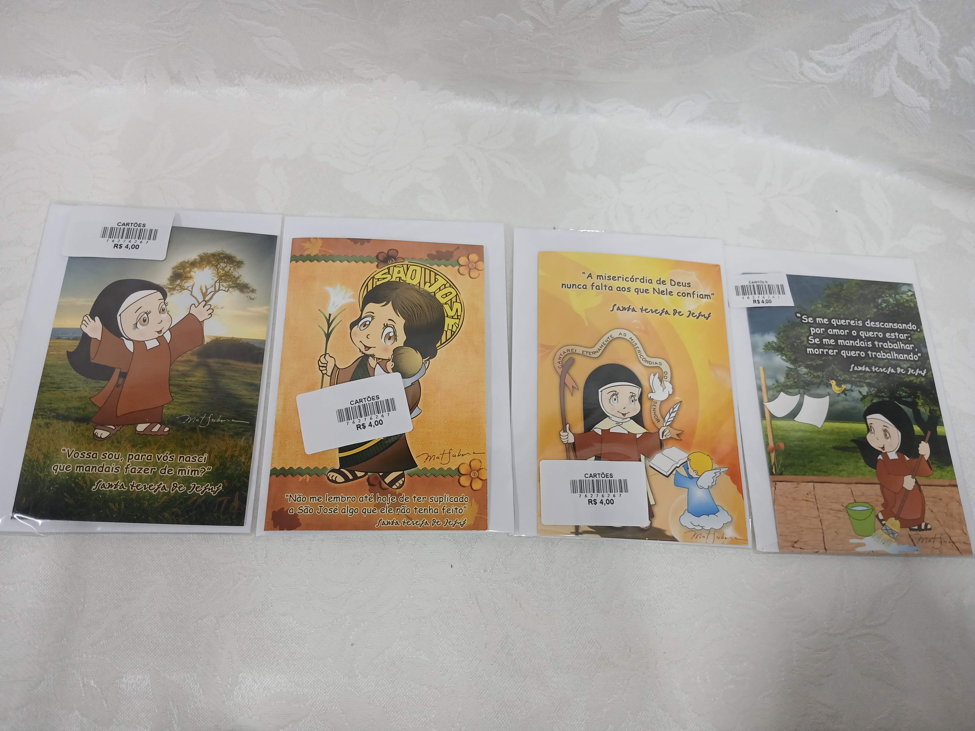 Cartões Madre Carminha (conjunto 3)